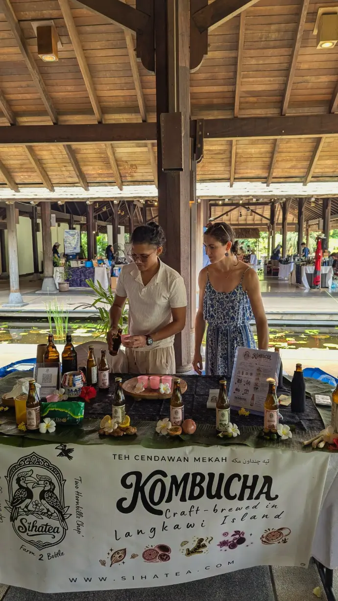 The person behind Sihatea Kombucha